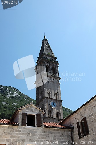 Image of Saint Nicholas chatolic church, Perast, Montenegro