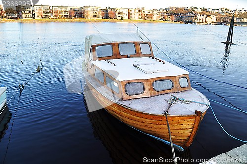 Image of Traditional Norwegian Wooden boat