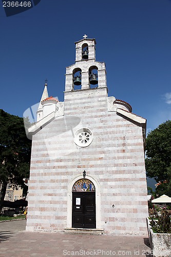 Image of Holy Trinity Orthodox Church in Budva, Montenegro