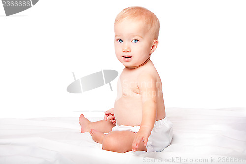 Image of Cute baby blue eyes