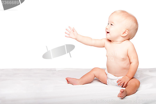 Image of Baby reaching out