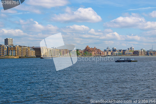 Image of London docks
