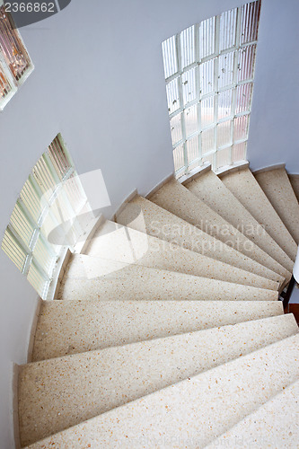 Image of circular staircase