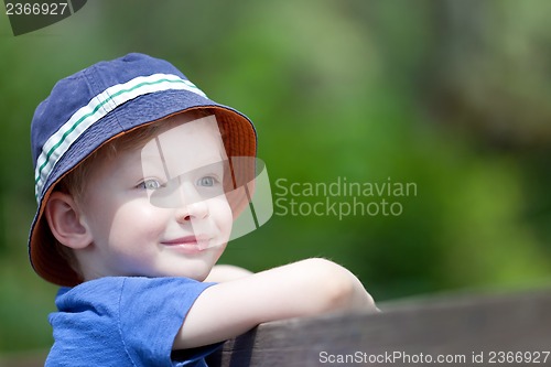 Image of boy outdoors