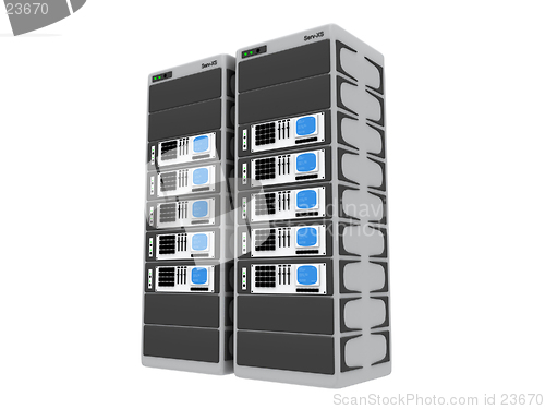Image of 3d servers