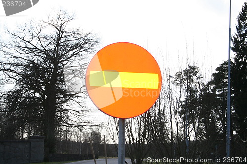 Image of Traffic sign