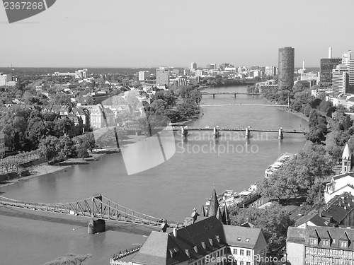 Image of Aerial view of Frankfurt