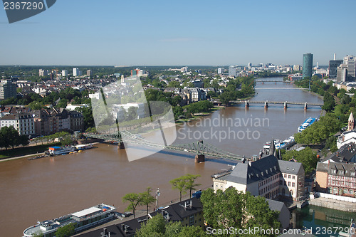 Image of Aerial view of Frankfurt