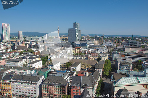 Image of Aerial view of Frankfurt