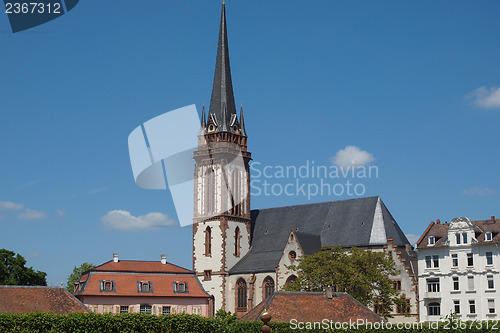 Image of St Elizabeth church in Darmstadt
