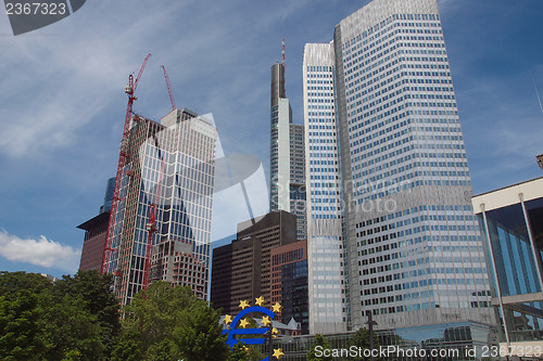 Image of European Central Bank in Frankfurt