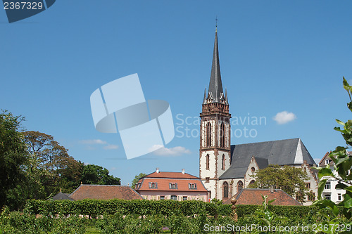 Image of St Elizabeth church in Darmstadt