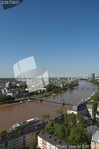 Image of Aerial view of Frankfurt