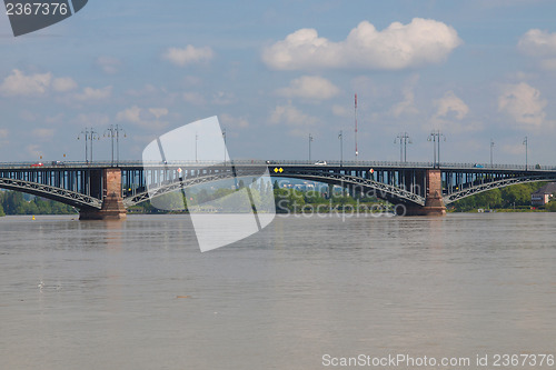 Image of Rhine river in Mainz