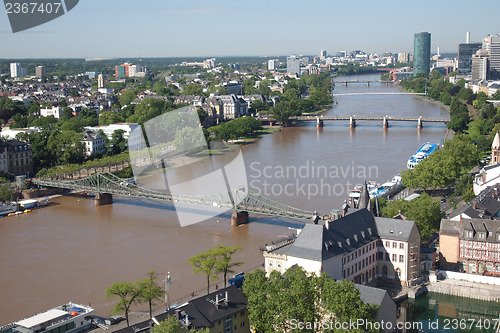 Image of Aerial view of Frankfurt