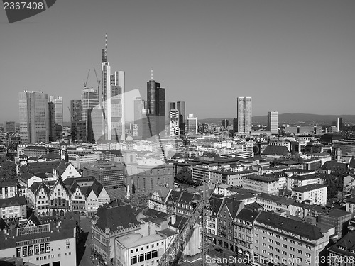 Image of Aerial view of Frankfurt