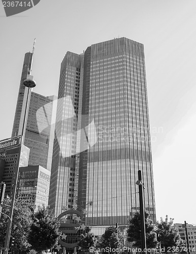 Image of European Central Bank in Frankfurt