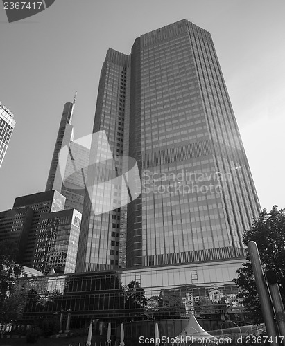 Image of European Central Bank in Frankfurt