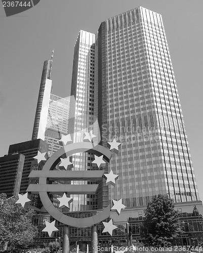 Image of European Central Bank in Frankfurt