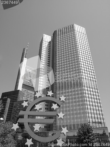 Image of European Central Bank in Frankfurt