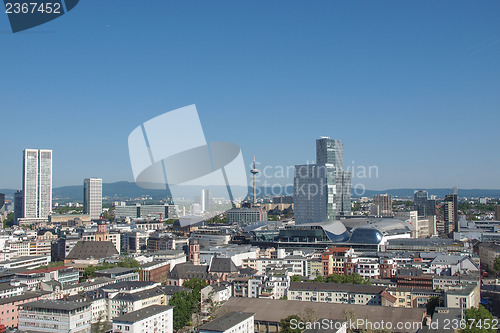 Image of Aerial view of Frankfurt