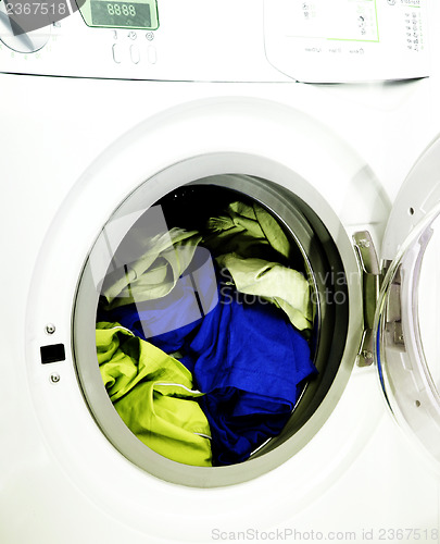 Image of Clothes in laundry