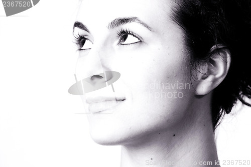 Image of Beautiful face of woman!