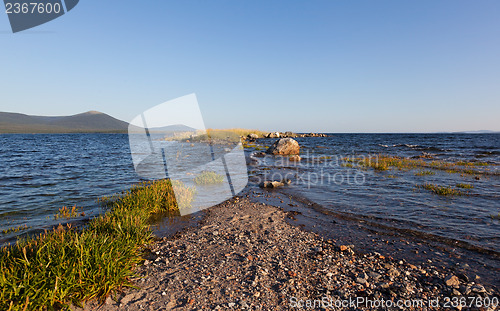 Image of White Sea. summer Landscape