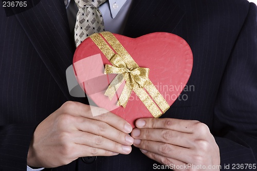 Image of Holding Heart