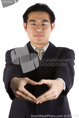 Image of Love Shape Gesture