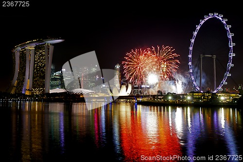 Image of Singapore Fireworks