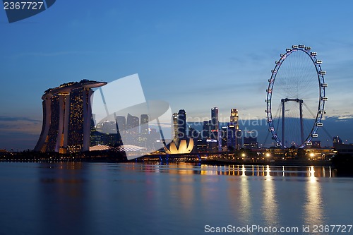 Image of Singapore Skyline