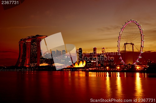 Image of Singapore Skyline