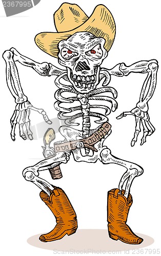 Image of Skeleton Cowboy