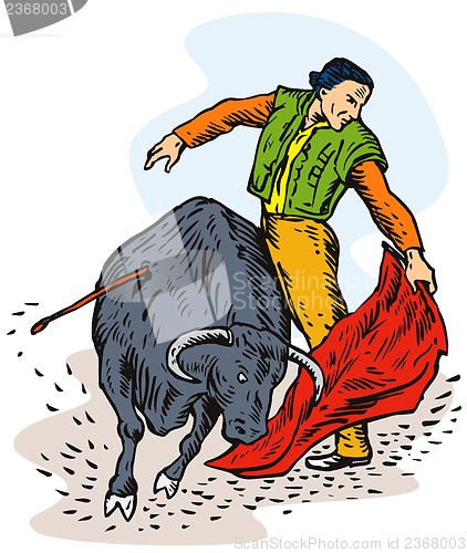 Image of Bullfighter Matador Bullfighting