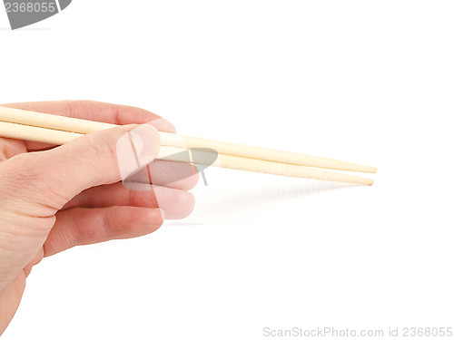 Image of Eating with chopsticks