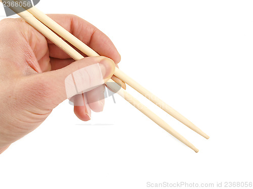 Image of Eating with chopsticks