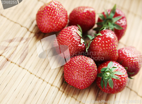 Image of Ripe strawberries