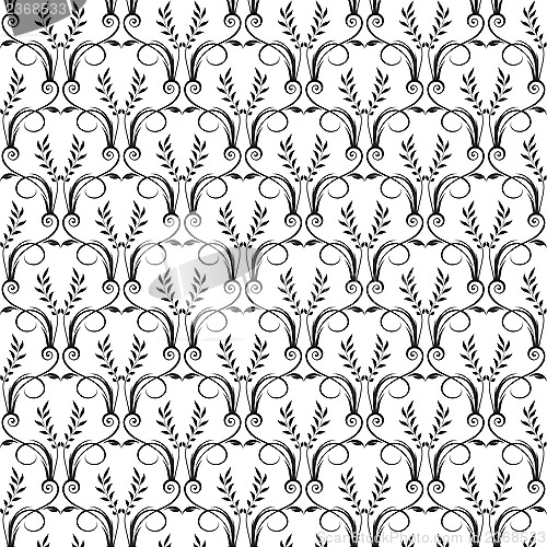 Image of Seamless Floral Pattern