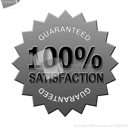 Image of 100% Satisfaction Guaranteed Metal