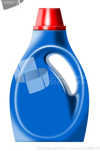 Image of Laundry Bottle Isolated