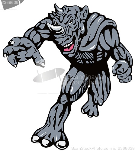 Image of Rhinoman Villain