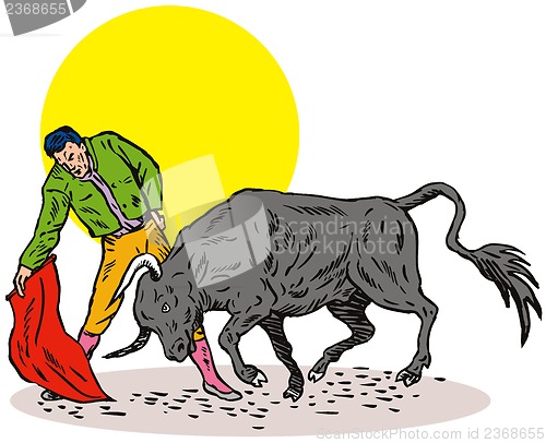 Image of Bullfighter Matador Bullfighting