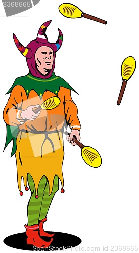 Image of Jester Juggling