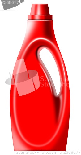 Image of Laundry Bottle Isolated