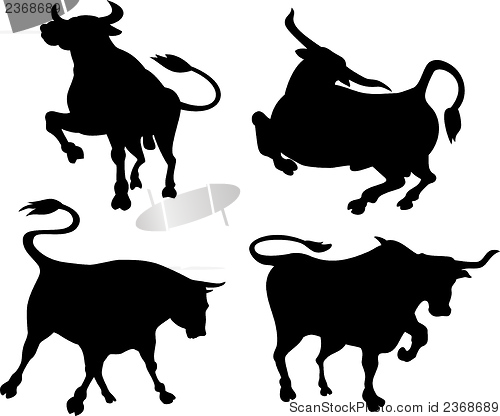 Image of Cattle Silhouettes
