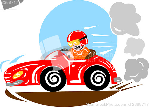 Image of Race Car Driver
