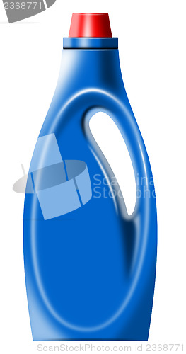 Image of Laundry Bottle Isolated