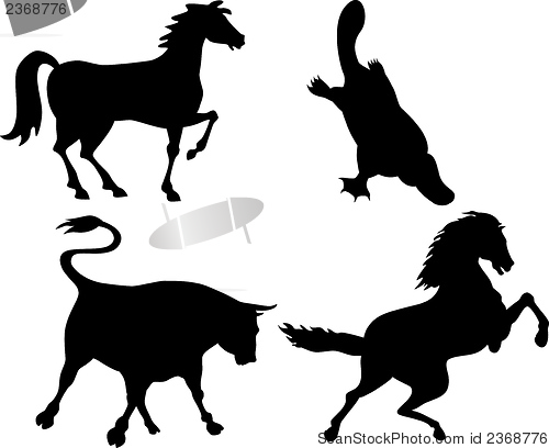 Image of Wildlife Silhouettes