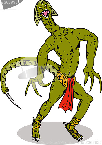 Image of Monster Alien Tailfront